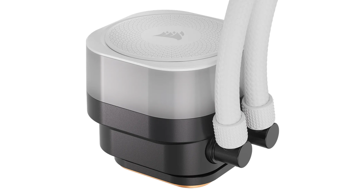 Corsair iCUE LINK TITAN 360 RX RGB Liquid CPU Cooler - White _ RX120 RGB Fans _ Fits Intel LGA 1851/1700; AMD® AM5/AM4.