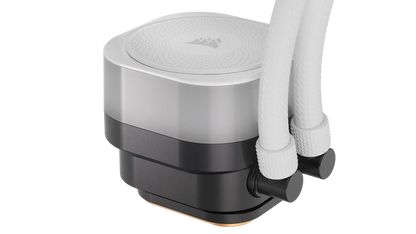 Corsair iCUE LINK TITAN 360 RX RGB Liquid CPU Cooler - White _ RX120 RGB Fans _ Fits Intel LGA 1851/1700; AMD® AM5/AM4.