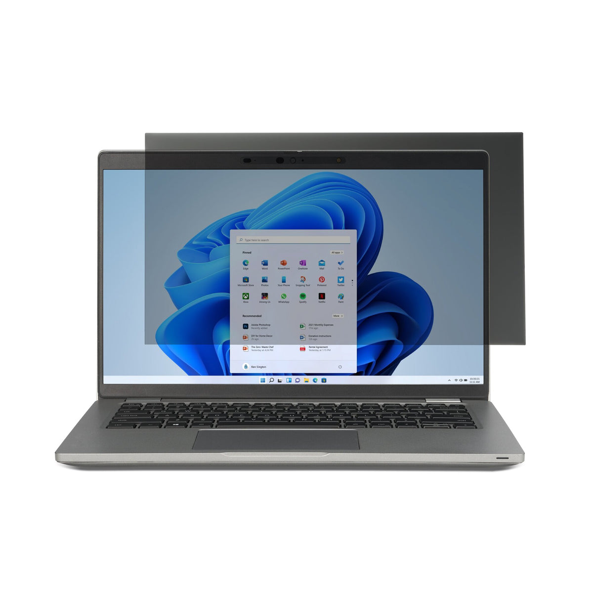 Kensington - Privacy Filter 2-Way Removable for 15.6" 16:10 Aspect Ratio