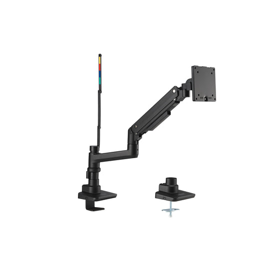 Kensington - Desk/Table Arm SmartFit Heavy Duty Single Monitor Arm - Black - Provides stable support for 1 x Monitors 49"