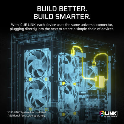 Corsair iCUE LINK TITAN 360 RX RGB Liquid CPU Cooler - White _ RX120 RGB Fans _ Fits Intel LGA 1851/1700; AMD® AM5/AM4.