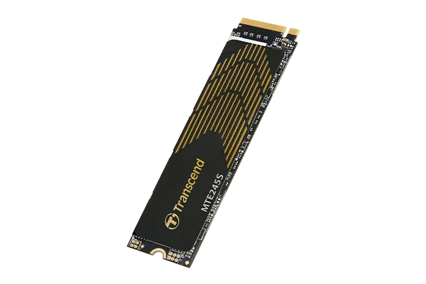 TRANSCEND 500GB MTE245S PCI-E GEN 4X4 M.2 NVMe 2280 SSD 3D TLC - 4800 MB/s Read 4000 MB/s Write - 300 TBW
