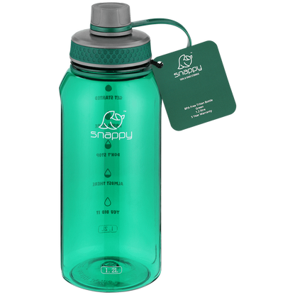 Snappy Tritan Bottle 1.2lt Green ( Order in Qty of 10)
