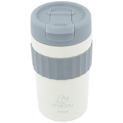 Snappy Grip Thermal Tumbler 450ml Vanilla ( Order in Qty of 6)