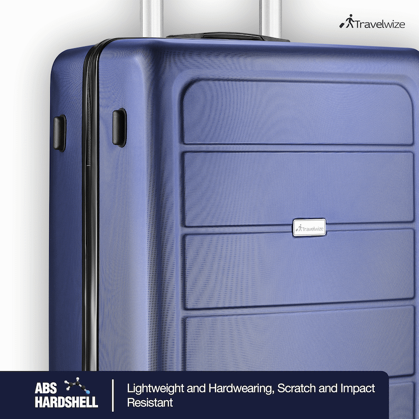 Travelwize Maple ABS 65cm 4-Wheel Spinner Luggage - Navy