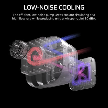 Corsair NAUTILUS 240 ARGB; 240mm Radiator; Liquid CPU Cooler;Intel® LGA 1851/1700; AMD® AM5/AM4