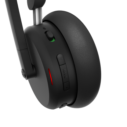 LENOVO Dual-Mode Wireless ANC Headset 6550|BT 5.3|Wireless USB-C Receiver|Noise Cancellation|Travel Pouch | 3yr Carry In