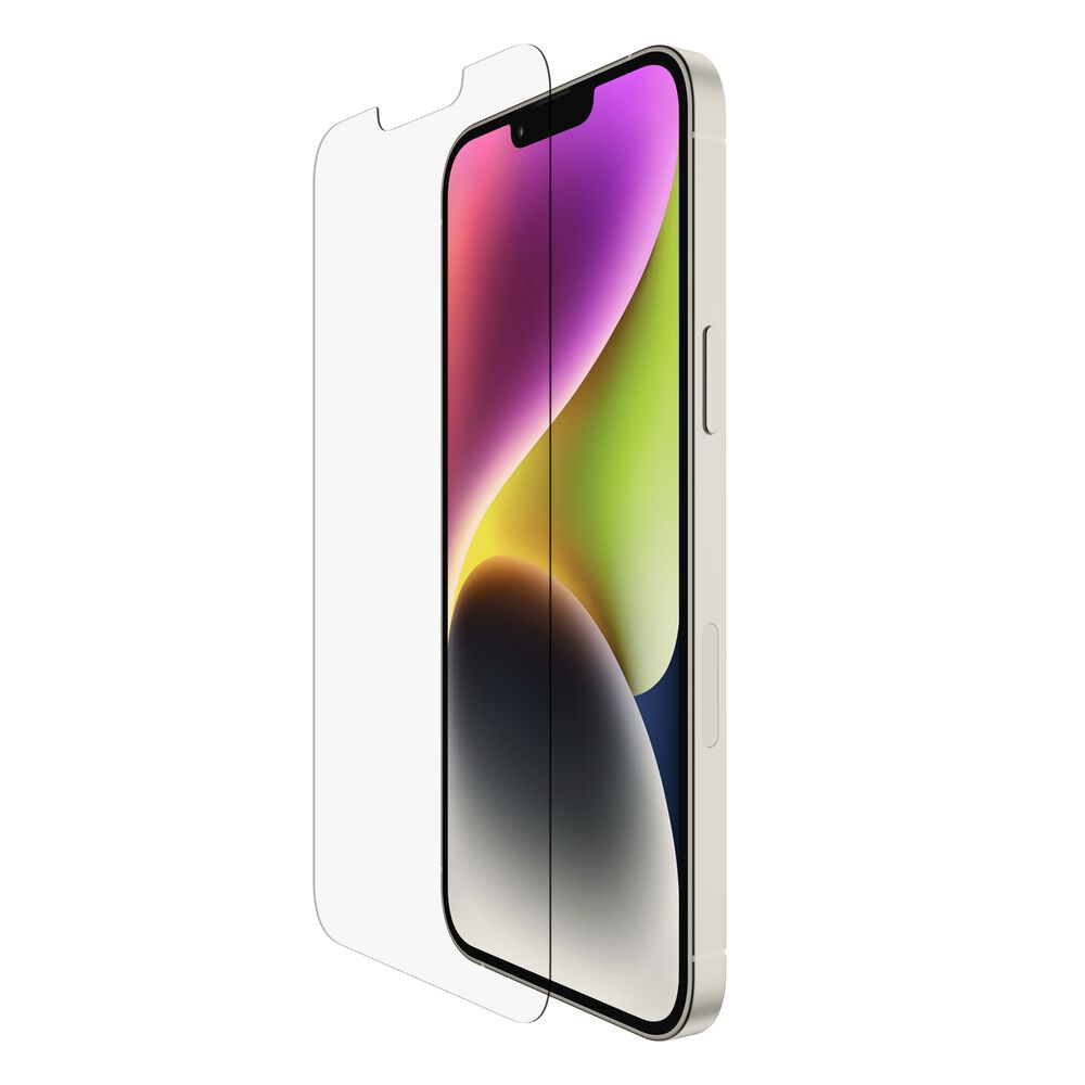Belkin - ScreenForce UltraGlass Treated Screen Protector for iPhone 14 Plus / iPhone 13 Pro Max