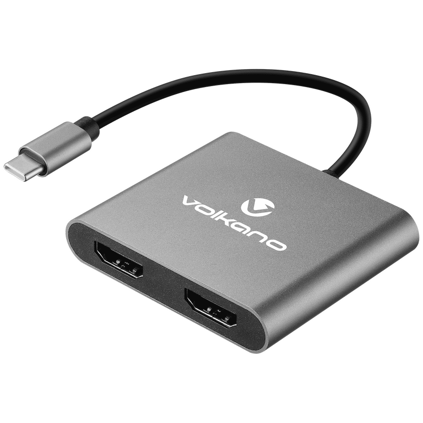 Volkano Expand Series USB-C to Dual 4K HDMI Adaptor
