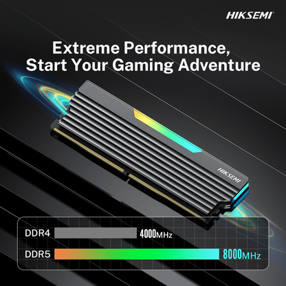 Hiksemi Future RGB 16GBKIT (2x8GB) 3600MHz DDR4 Desktop Gaming Memory Black