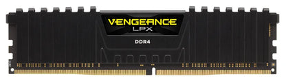 Corsair VENGEANCE® LPX 8GB (1 x 8GB) DDR4 DRAM 2666MHz C16 Memory Kit; 16-18-18-35; 1.2V; Black
