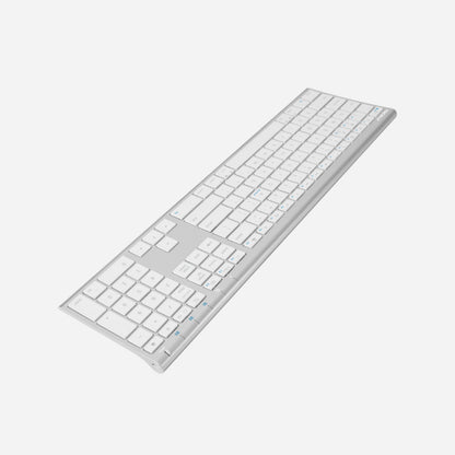 Macally - Ultra Slim Bluetooth Keyboard - Aluminium/Silver
