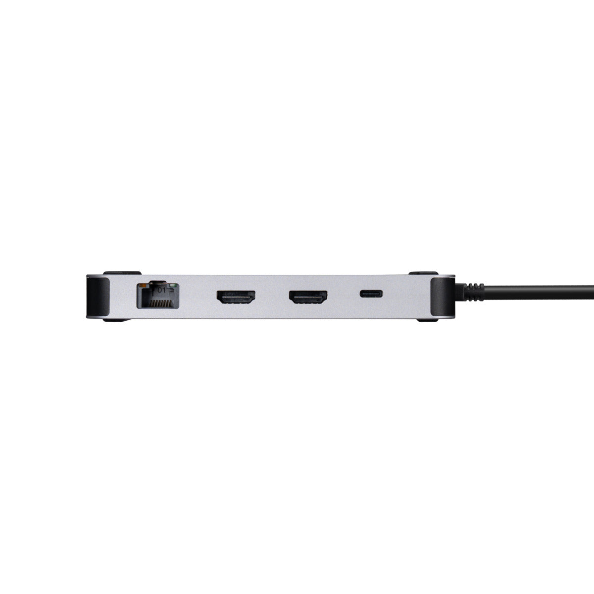 Targus - USB4 Dual Video Mobile Dock with 140 Watt EPR Pass-Through - Silver