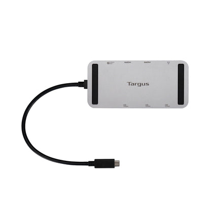 Targus - USB4 Dual Video Mobile Dock with 140 Watt EPR Pass-Through - Silver