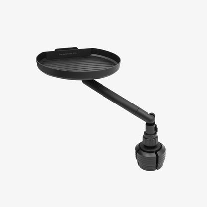 Macally - Car Cup Table Tray with iPhone and Smartphone Slot - Black