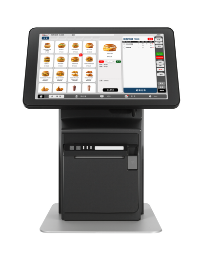 POSLAB - 10.1'' PCAP Touch Panel; RK3568: 4GB RAM/64GB eMMC on board; With Wifi ; Android 11; Built-in Printer