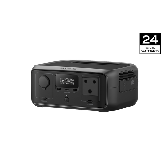 ECOFLOW RIVER 3 UPS Portable Power Station -245Wh Battery 300W output 110W MPPT 10ms UPS -SA Socket -2 Yr Warranty