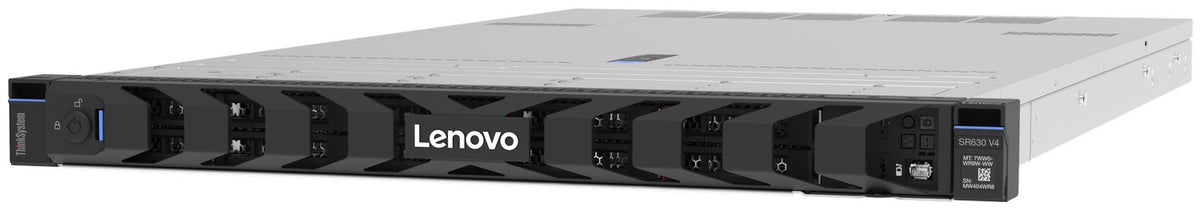 Lenovo ThinkSystem SR630 V4 2x 6515P 16C CPU 2x 64GB RAM 2 x 2.5'' 480GB SSD 4 x 1.92TB SSD 1Gbe 2 x 1300W TIT PSU 3 YR NBD