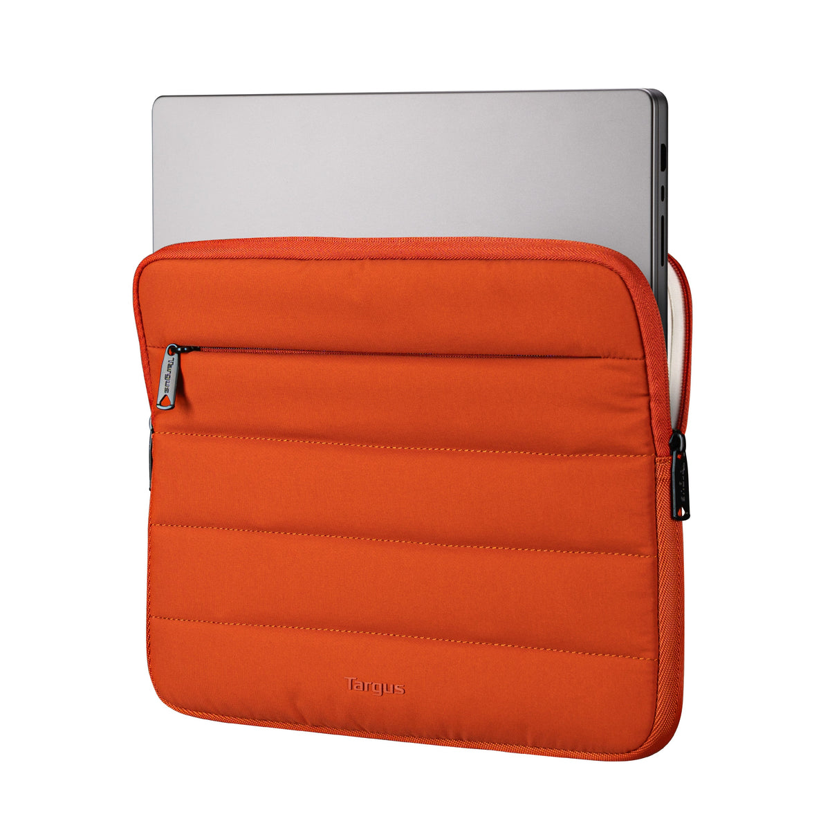 Targus - Puffer 15" - 16" Laptop Sleeve - Rust Orange