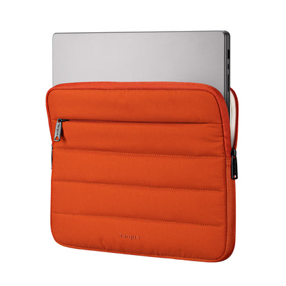 Targus - Puffer 15" - 16" Laptop Sleeve - Rust Orange