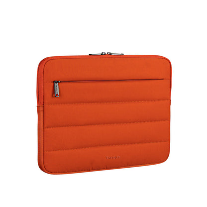 Targus - Puffer 13" - 14" Laptop Sleeve - Rust Orange