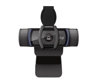 LOGI C920s 960-001252 Webcam HD Pro USB Full HD 10MP Carl Zeis Lens 20 step autofocus Microphone with noise reduction USB-A