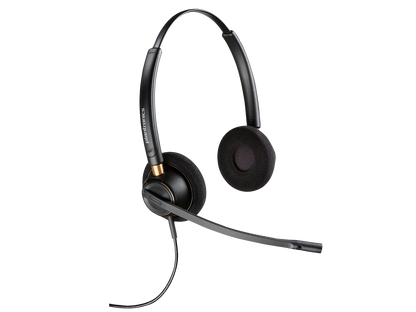 Poly - HW520 - Encore Pro STEREO Wideband Headset (Noise Cancelling + QD)
