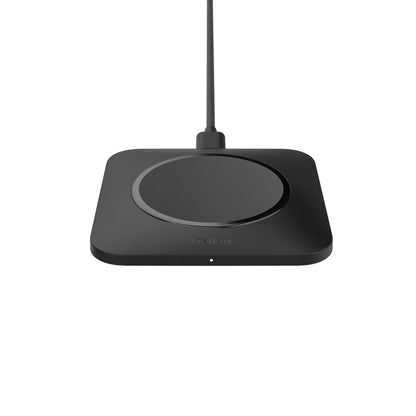 Belkin - BoostCharge Pro Universal Easy Align Wireless Charging Pad 15 Watt - Black