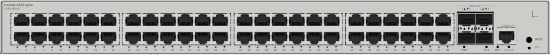 S310-48T4S (48*10/100/1000BASE-T ports 4*GE SFP ports AC power)