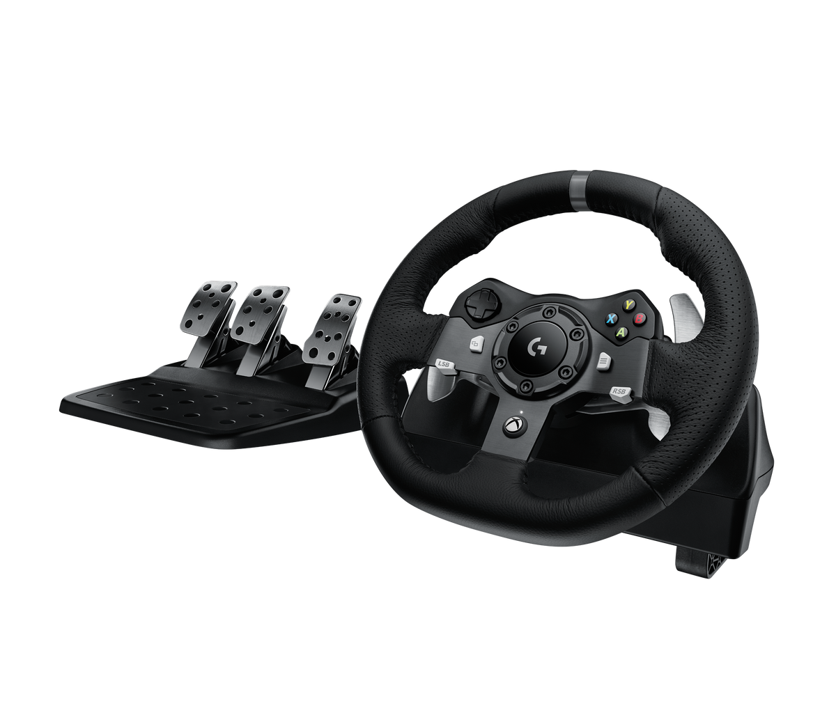 Logitech Gaming Steering Wheel G920 Driving Force USB definitive sim racing wheel exclusively for the latest Xbox On and PC l