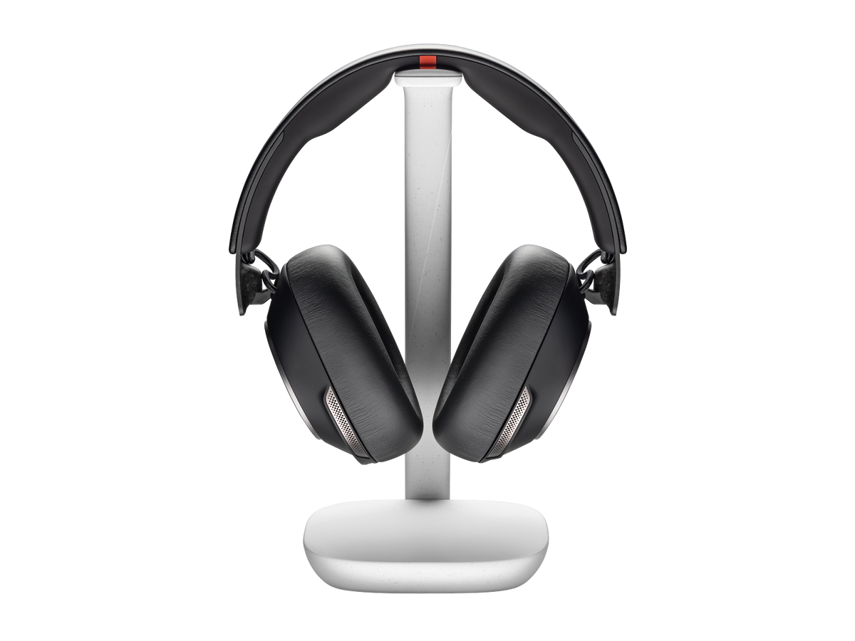 Poly Voyager Surround 85 UC Microsoft Teams Certified USB-C Headset +USB-C/A Adapter +Charging Stand