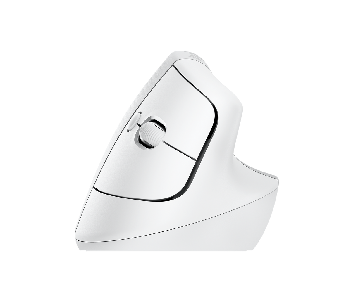 LOGI LIFT Vertical Ergonomic Wireless Mouse/Logi Bolt USB Receiver - Off-white