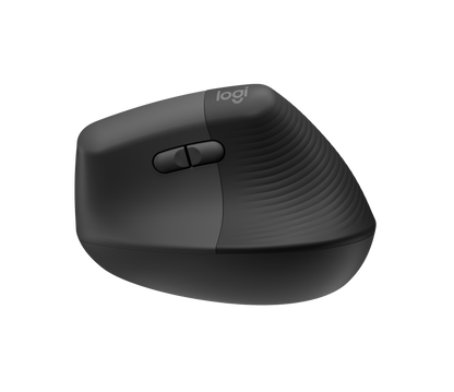 Logitech Lift - Wireless Ergonomic Mouse - Graphite