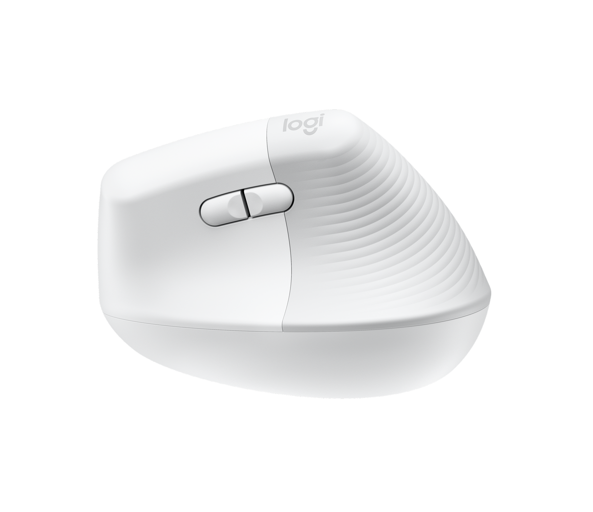 LOGI LIFT Vertical Ergonomic Wireless Mouse/Logi Bolt USB Receiver - Off-white