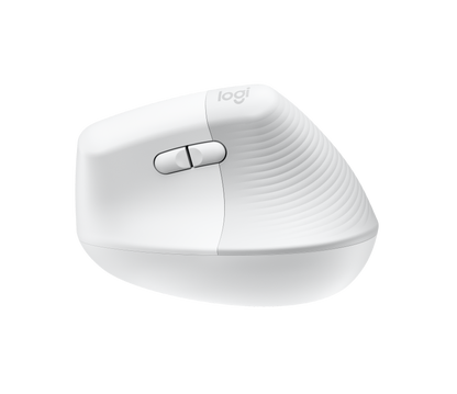 LOGI LIFT Vertical Ergonomic Wireless Mouse/Logi Bolt USB Receiver - Off-white