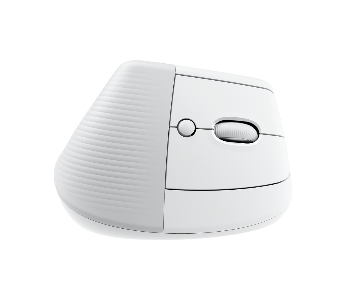 LOGI LIFT Vertical Ergonomic Wireless Mouse/Logi Bolt USB Receiver - Off-white