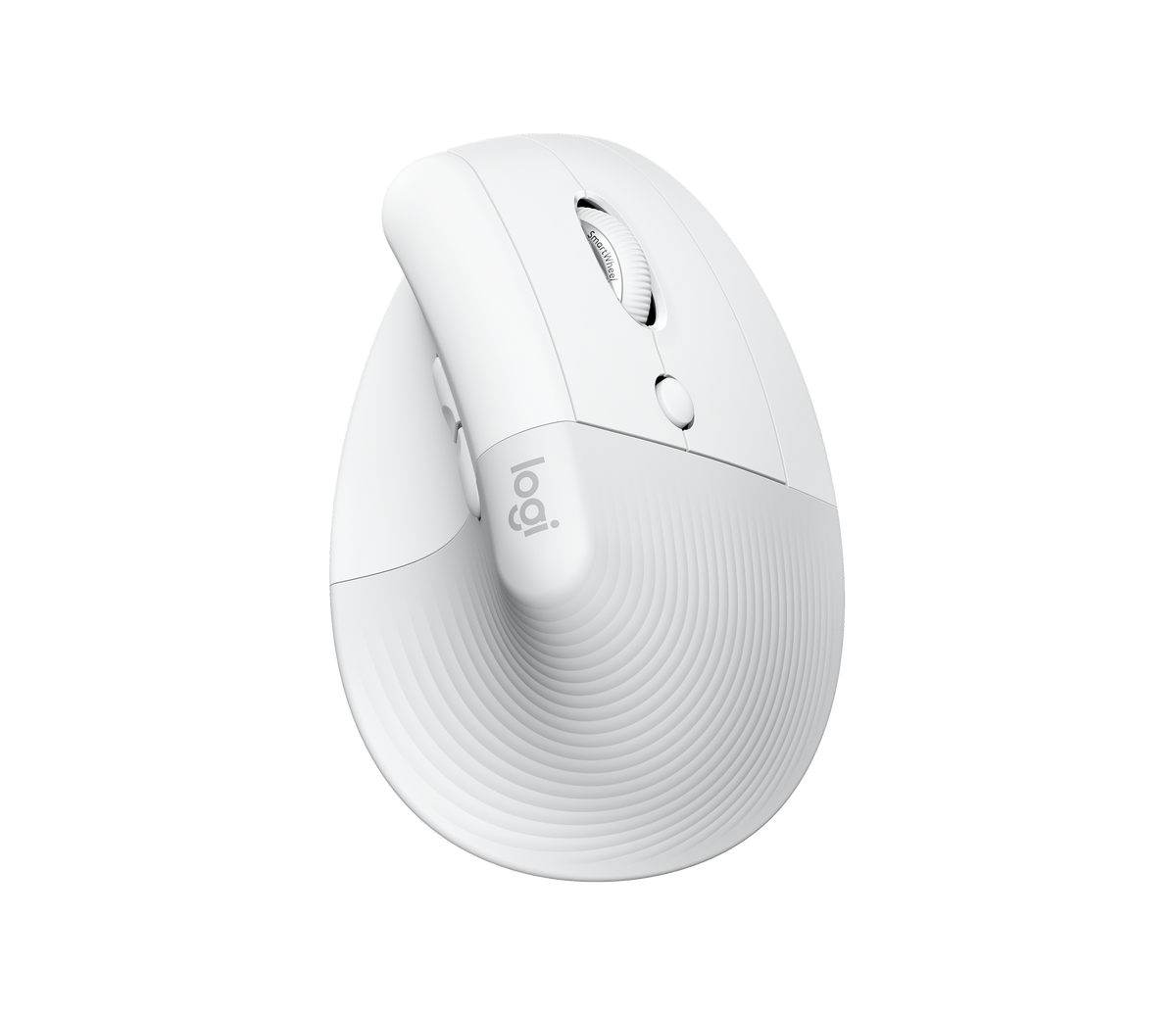 LOGI LIFT Vertical Ergonomic Wireless Mouse/Logi Bolt USB Receiver - Off-white