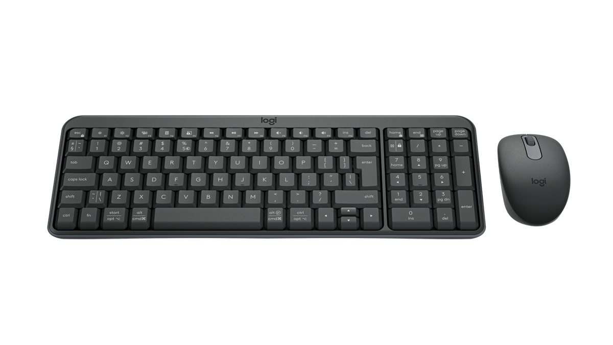 MK250 Wireless Keyboard and Mouse Combo Bluetooth - GRAPHITE