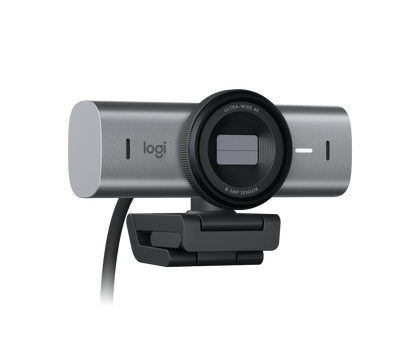LOGI MX Brio 4K Ultra HD Webcam - Graphite