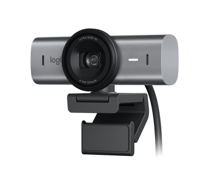 LOGI MX Brio 4K Ultra HD Webcam - Graphite
