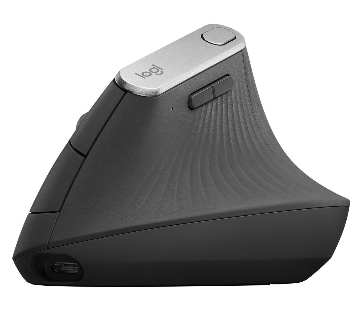 Logitech Wireless Mouse MX Vertical Advanced Ergonomic Mouse - Graphite/Black