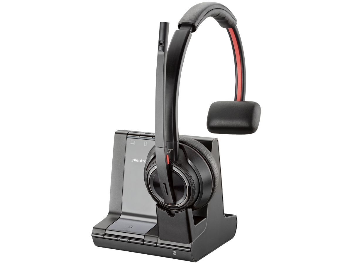 Poly Savi 8210 Office DECT 1880-1900 MHz Single Ear Headset