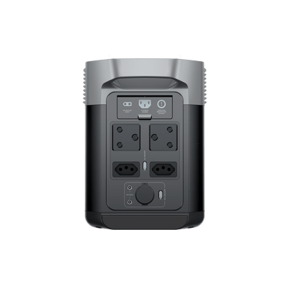 ECOFLOW Delta 2 Lithium (LiFePo) Portable Power Station - 1800W Output; 1024Wh LFP Battery; 500W Solar charger - SA socket.