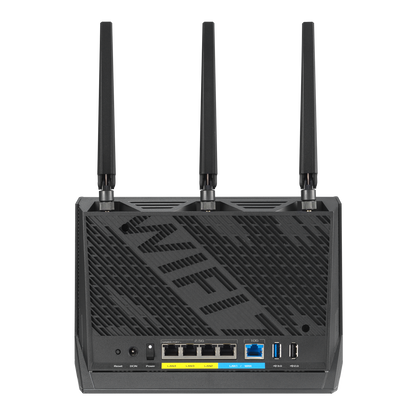 ASUS ROUTER/Premium/WiFi7/1032+5764Mbps/2.4GHz3x3/5GHz4x4/1xWAN(10G)/1xWAN(2.5G)/3xLAN/2xUSB/AiMesh/AiProtection/VPN/Instant Gua