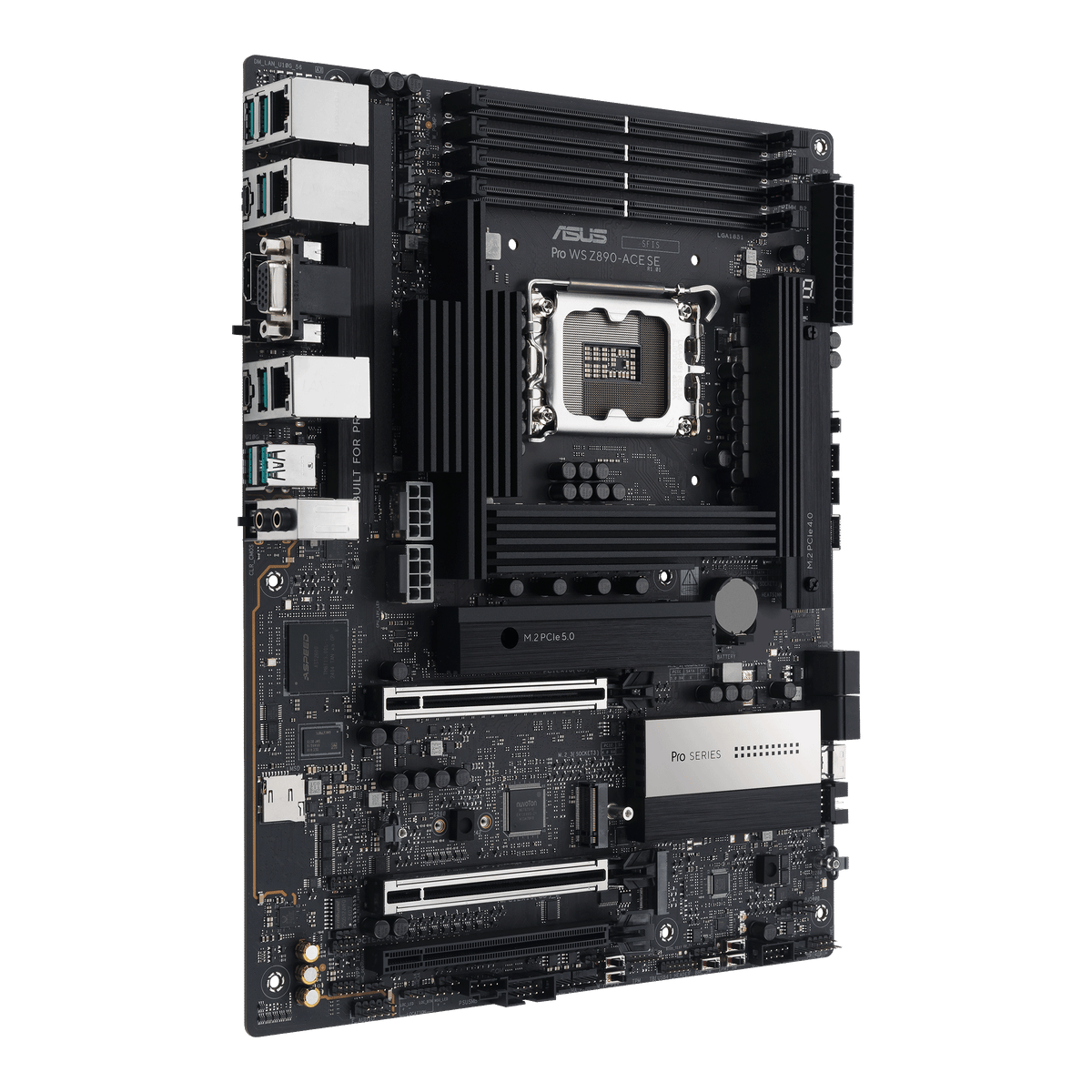 ASUS Motherboard/ATX/LGA1851/4xDIMM/Max.256GB/DDR5/2xPCIe5x16(x16 or x8)/1xPCIe4x16(x4)/4xM.2/8xSATA/1xHDMI/1xType-C/1xVGA/RAID.