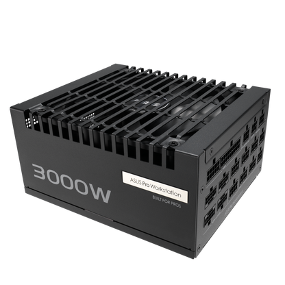 'ASUS PSU/3000W/Fully modular/80 Plus Platinum/10 years warranty.