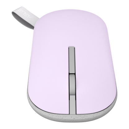 ASUS Mouse|Marshmallow Mouse MD100|Quiet Blue|800 to 1600 DPI|Dual-mode wireless: RF 2.4 GHz (dongle)|Bluetooth