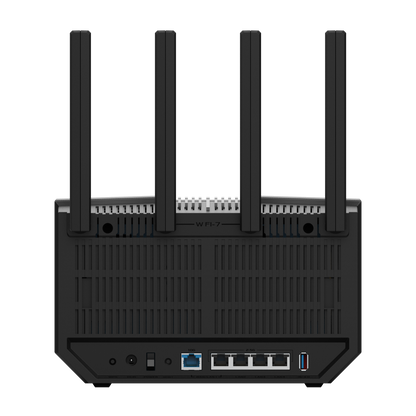 ASUS ROUTER/Gaming/WiFi7/1032+2882+5764Mbps/2.4GHz3x3/5GHz2x2/6GHz2x2/1xWAN(10G)/1xWAN(2.5G)/3xLAN/1xUSB/AiMesh/AiProtection/VPN