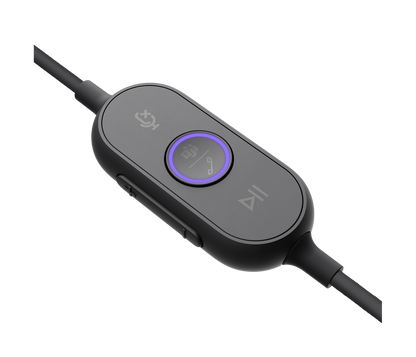 LOGITECH - Headset PC - Logitech Zone Wired Teams - Graphite - USB - Microsoft Teams